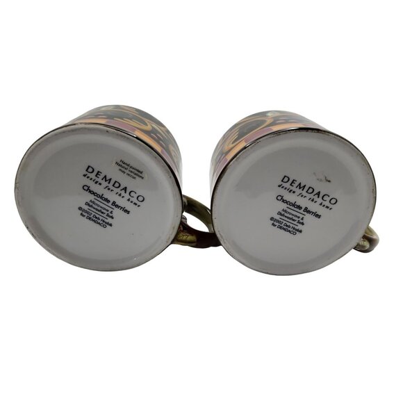 Demdaco Chocolate Berries Coffee Mug hand painted and designed by Deb Hrabik, se - Picture 5 of 5